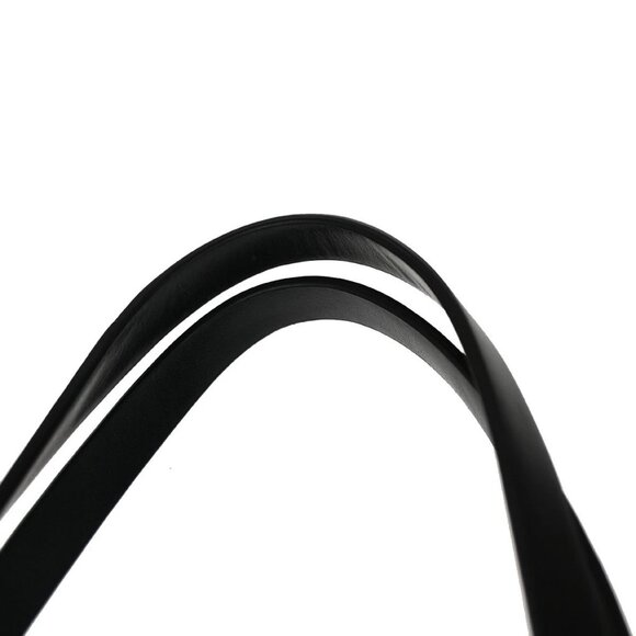 FENDI Logo Zucchino Shoulder Tote Bag Canvas Leather Black SHW Italy 76YH755 - Picture 8 of 14